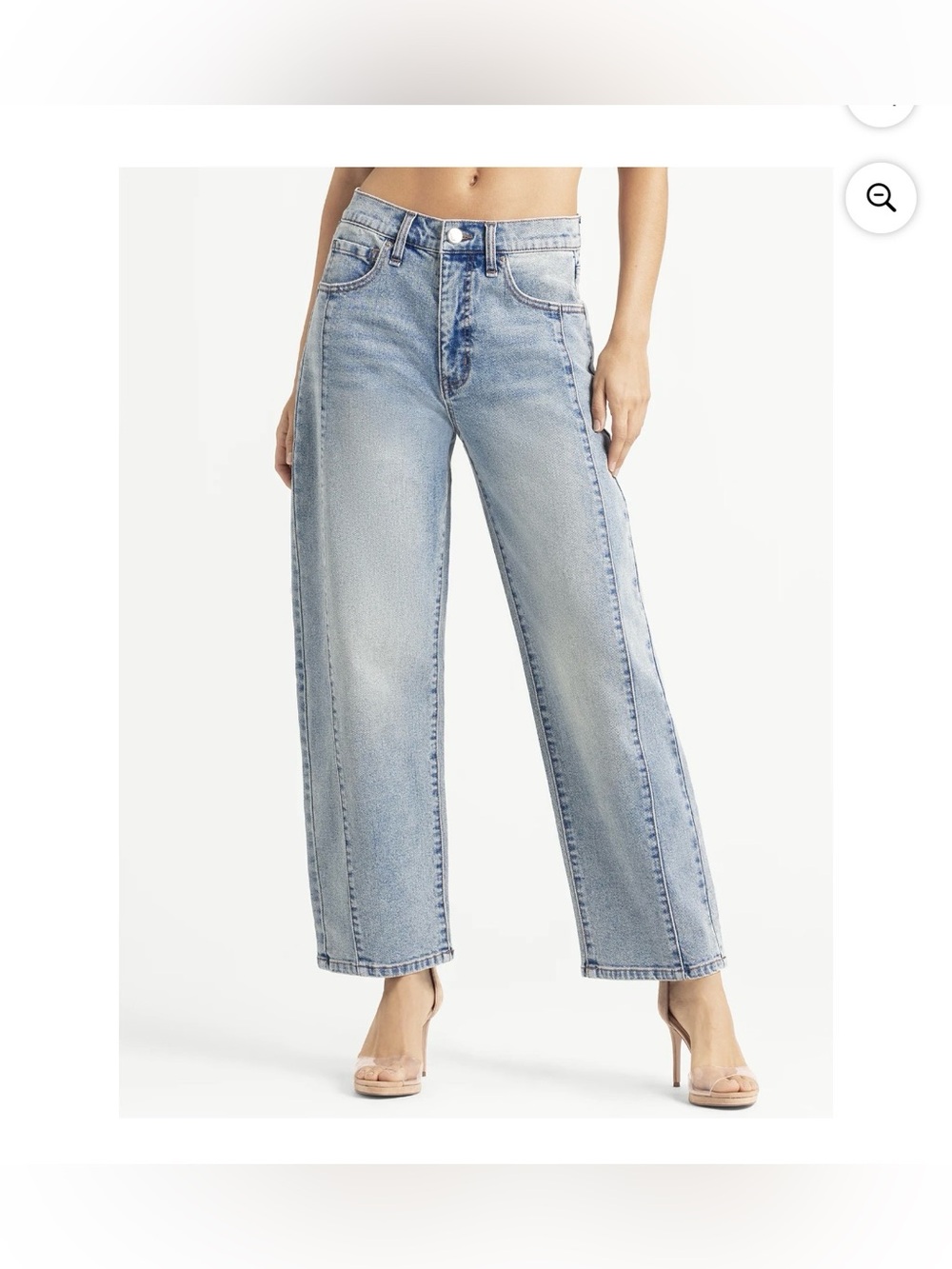 Jessica Simpson barrel Jeans women’s 4 cropped